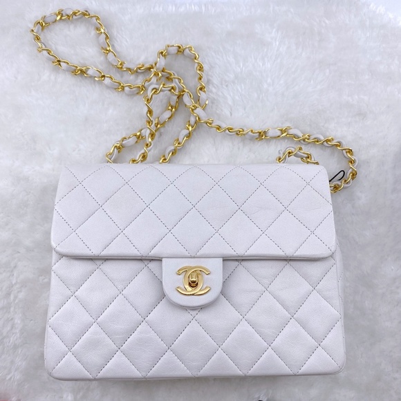 Chanel Pure White Mini Flap Bag - Picture 5 of 16
